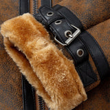 Yannick - Suede Jacket with Faux Fur Lining