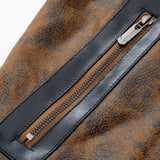 Yannick - Suede Jacket with Faux Fur Lining