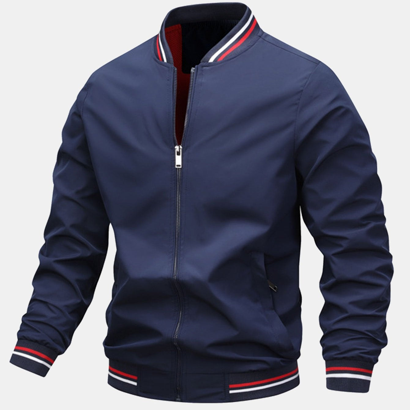 Ethan - Zip-Through Bomber Jacket