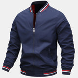 Ethan - Zip-Through Bomber Jacket