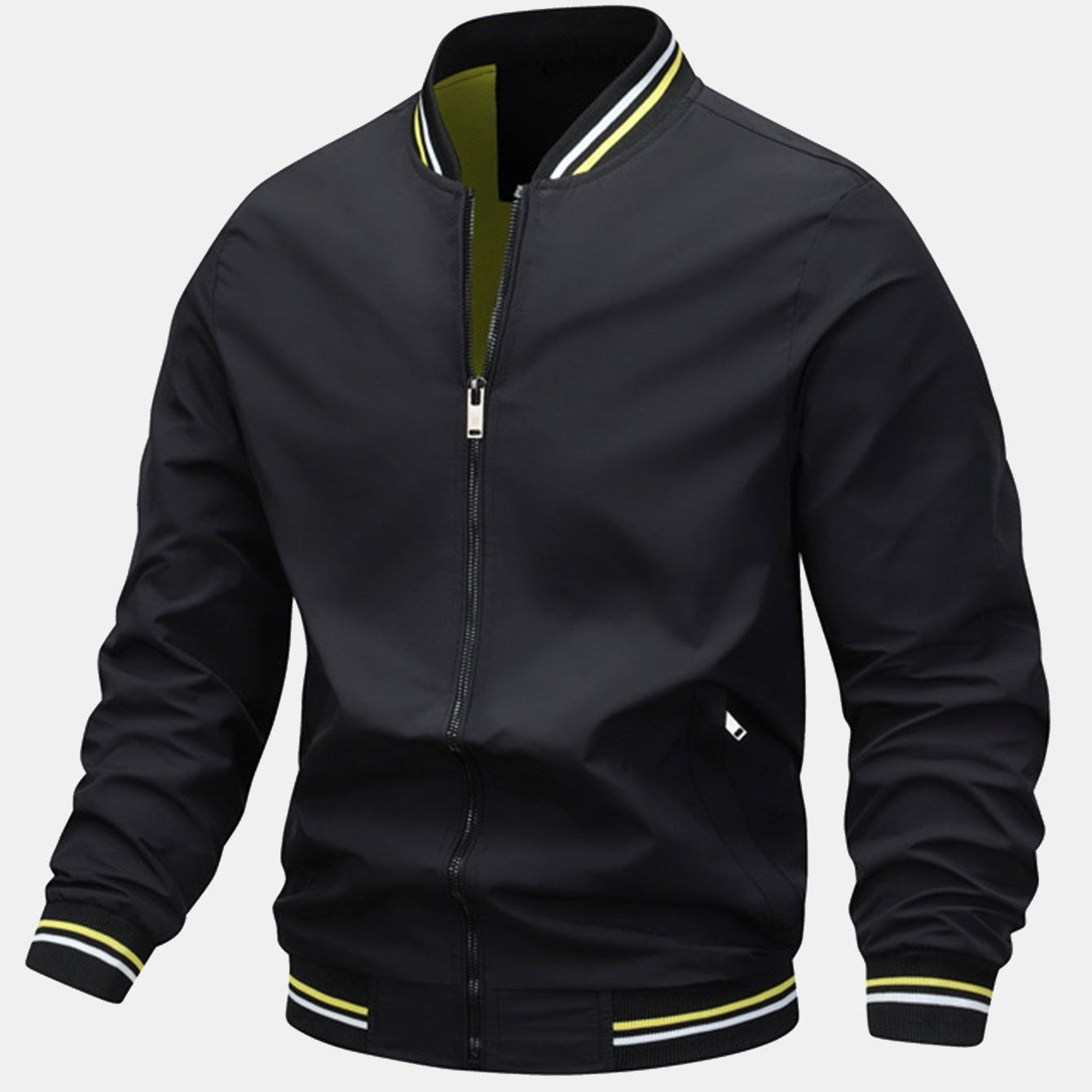 Ethan - Zip-Through Bomber Jacket