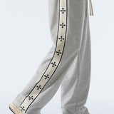 Theo - Relaxed Fit Trousers with Side Stripe