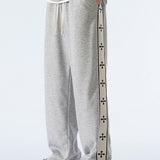 Theo - Relaxed Fit Trousers with Side Stripe