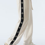 Theo - Relaxed Fit Trousers with Side Stripe