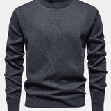 Kai - Geometric Check Sweater