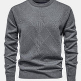 Kai - Geometric Check Sweater