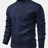 Kai - Geometric Check Sweater
