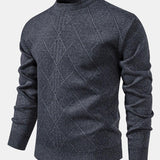 Kai - Geometric Check Sweater
