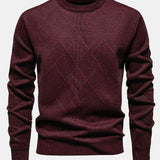 Kai - Geometric Check Sweater