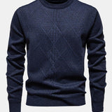 Kai - Geometric Check Sweater
