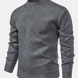 Kai - Geometric Check Sweater