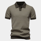 Eric - Striped Polo
