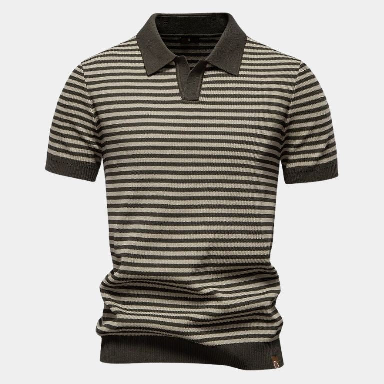 Eric - Striped Polo