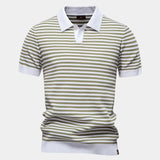 Eric - Striped Polo