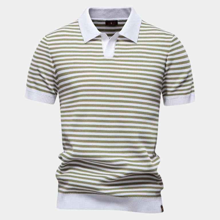Eric - Striped Polo