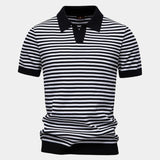 Eric - Striped Polo