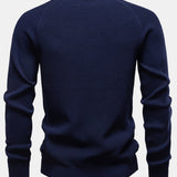 Theodore - Textured Raglan Sleeve Sweater