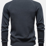 Theodore - Textured Raglan Sleeve Sweater