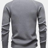 Theodore - Textured Raglan Sleeve Sweater