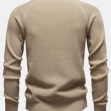 Theodore - Textured Raglan Sleeve Sweater