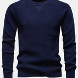 Theodore - Textured Raglan Sleeve Sweater