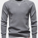 Theodore - Textured Raglan Sleeve Sweater