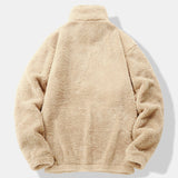Lachlan - Teddy Fleece Mock Neck Quarter-Zip Pullover