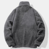 Lachlan - Teddy Fleece Mock Neck Quarter-Zip Pullover