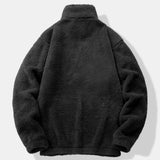 Lachlan - Teddy Fleece Mock Neck Quarter-Zip Pullover