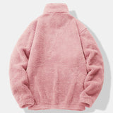 Lachlan - Teddy Fleece Mock Neck Quarter-Zip Pullover