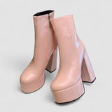 Carrie - Platform High Heel Boots