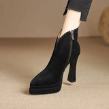 Vivienne - Retro Stiletto Boots
