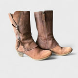 Amelia - Vintage Mid-Calf Boots