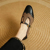 Cassandra - Vintage Buckle Shoes
