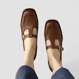 Kyrahnae - Orthopedic T-Strap Mary Jane Shoes