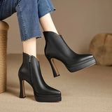 Vivienne - Retro Stiletto Boots
