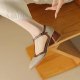 Henrietta - Elegant Mid-Heel Shoes