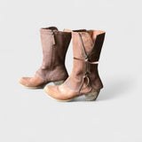 Amelia - Vintage Mid-Calf Boots