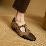 Cassandra - Vintage Buckle Shoes