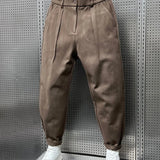 Judd men's textured pleated tapered pants, view 3