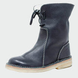 Laurel - Waterproof Leather Boots with Wool Lining