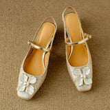 Susanna - Elegant Shoes with Floral Detail