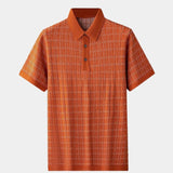 Dallas - Black Textured Knit Polo