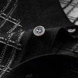 Dallas - Black Textured Knit Polo
