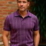 Curtis - Textured Knit Polo