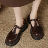 Farisse T-bar Shoes