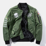 Etienne - Reversible Bomber Jacket with NASA Patch