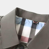 Dale - Quilted Jacket with Check Lining
