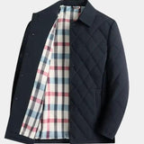 Dale - Quilted Jacket with Check Lining