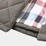 Dale - Quilted Jacket with Check Lining